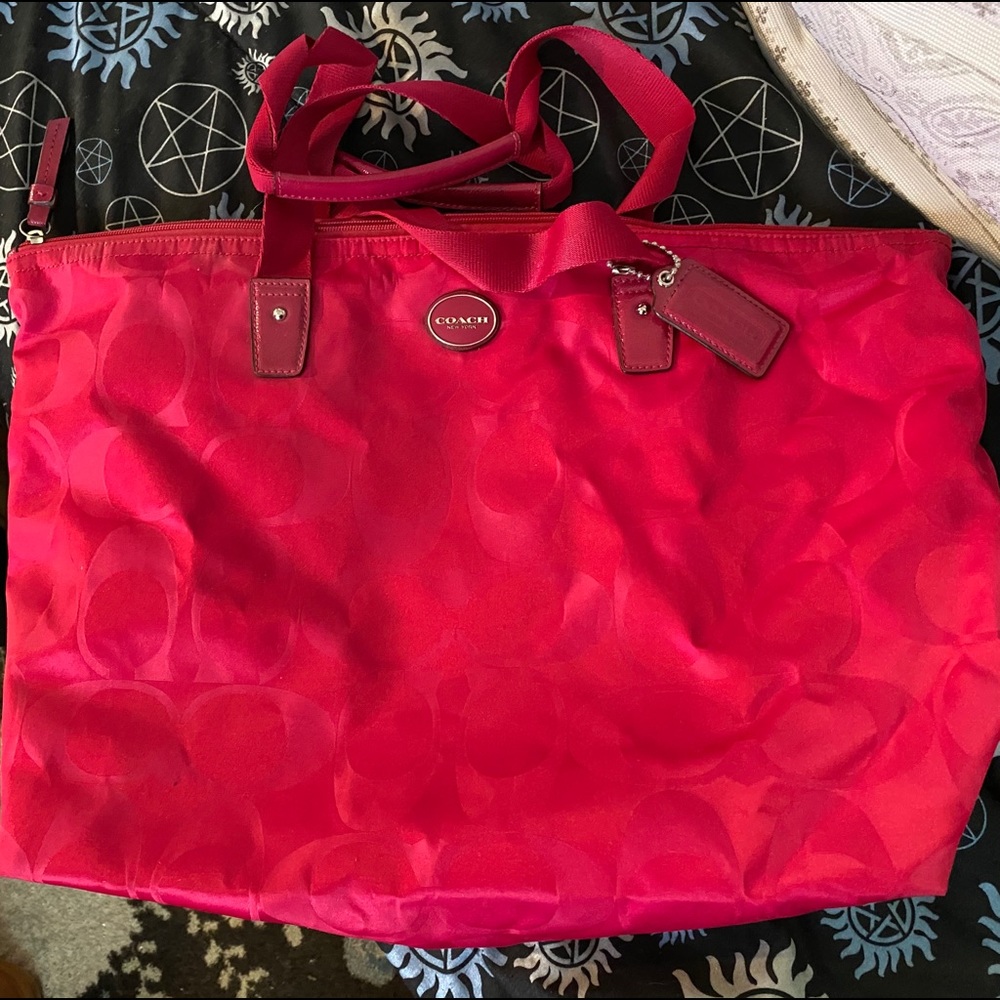Like new Coach tote bag